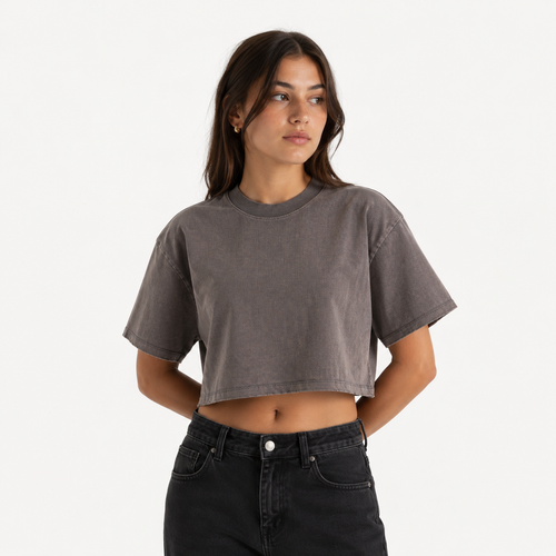 WASHED CROPTOP